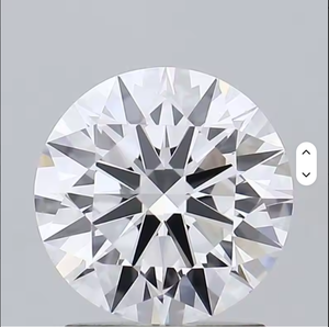 Diamante Sintético Cultivado en Laboratorio con Certificación IGI, Corte Brillante de 2.82 CT, Color F, Claridad VS2, RD-4 671462505, ROYAL GEMS, para Joyería - Product Image 1