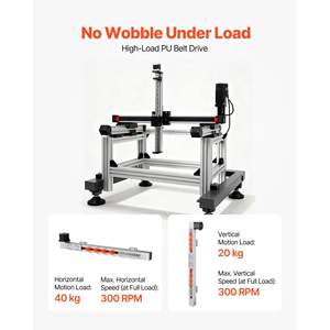 High-Speed Nema34 <b>Stepper</b> <b>Motor</b> 600mm Stroke Belt Drive CNC Linear Motion Stage Actuator for 3D Engraving Milling Machine - Product Image 4
