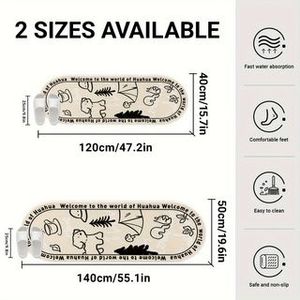 Tappeto in Peluche con Motivo a Stelle Multicolore, Lavabile in Lavatrice, per Finestre a Bovindo e Uso Domestico - Product Image 5