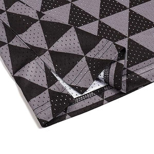 Ensemble short et maillot de basket-ball pour homme, polyester/coton, impression numérique, marque d'équipe personnalisée, léger, séchage rapide, respirant - Product Image 5