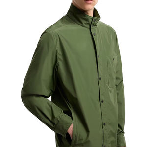 Chaqueta Cortavientos de Nailon con Capucha para Hombre, Ligera, Repelente al Agua, Técnica, Casual, Personalizable OEM - Product Image 5