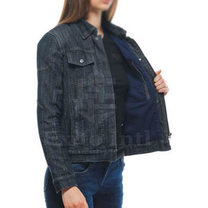 Chaqueta de Mezclilla de Invierno para Mujer, Transpirable, de Algodón, Talla y Diseño Personalizables, Alta Calidad, Venta al Por Mayor - Product Image 4