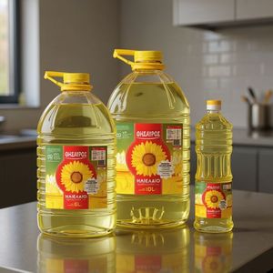 Aceite de Girasol Fraccionado Refinado Fresco con 99.999% de Pureza para Uso en Cocina, Ofrece un Sabor Limpio y de Alta Calidad - Product Image 1