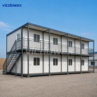 Clinique en conteneur préfabriqué VICDOWEX pour camp de construction et utilisation médicale en zone isolée