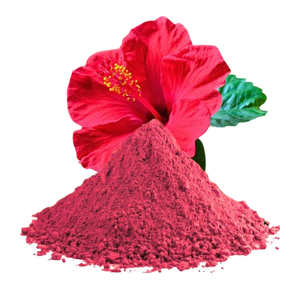 Polvo de Flor de Hibisco 100% Puro y Orgánico, Polvo Herbal Seco para Té, Smoothies, Ingredientes Alimenticios y Uso Cosmético - Product Image 6