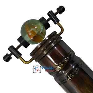 Caleidoscopio de Latón Electrochapado Hecho a Mano con Grabado de London Gilbert Sons, Arte Marítimo Coleccionable, Regalo Decorativo para Amantes de la Náutica - Product Image 4