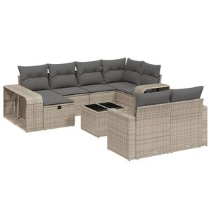 Conjunto de Sofás Grises para Jardín - Product Image 2