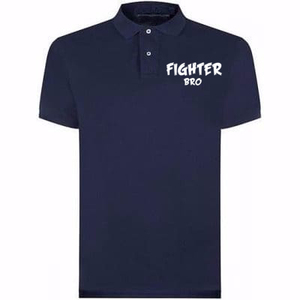 Polo décontracté pour homme de haute qualité en coton à séchage rapide avec impression de logo personnalisé, couleurs unies - Product Image 2