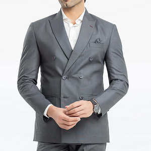 Blazer décontracté personnalisable en velours côtelé pour homme, fermeture simple boutonnage, faible MOQ, impression de logo, blazers en velours côtelé - Product Image 5