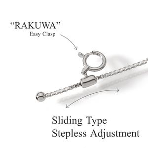 Collier chaîne japonaise Pt850 en platine, élégant, tendance, mode, argent, pour hommes et femmes, bijoux fins - Product Image 2