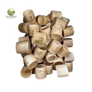 Eco Friendly Natural Bamboo Wooden Drinking Mug <b>Reusable</b> <b>Cup</b> Wholesale Factory Direct Manufacturer Custom Logo OEM ODM - Product Image 4