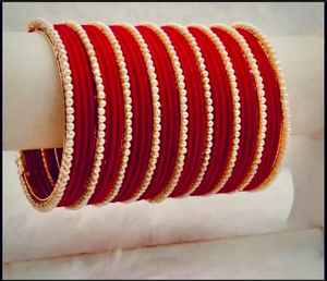 Customized Color Size Glass Pearl <b>Bangles</b> Wholesale 2024 Handmade Churiyan <b>Sets</b> Women's Indian/Pakistani Weddings Trendy AA - Product Image 2