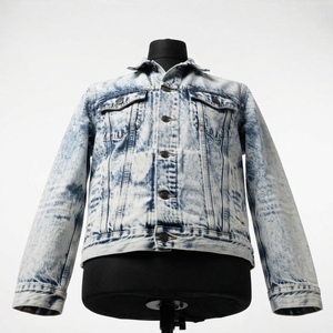 Blousons en jean d'hiver 100 % coton respirant pour l'extérieur, à capuche, col montant, logo frontal, haute qualité, séchage rapide, vente en gros - Product Image 2