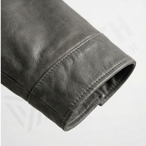 Chaqueta Larga Estilo Motociclista NAI-0438B, Abrigo de Moda, Ropa Exterior Resistente, Prenda Protectora para Motociclistas, Color Personalizado - Product Image 6