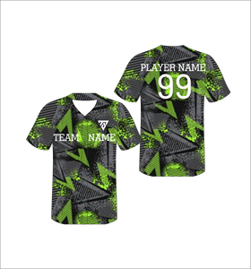 เสื้อเบสบอลลายพรางแบบซับลิเมชั่นสั่งทำพิเศษ แขนสั้น สำหรับผู้ใหญ่ 男女  ผ้าโพลีเอสเตอร์ซับเหงื่อ  พร้อมชื่อทีมและชื่อผู้เล่น - Product Image 6