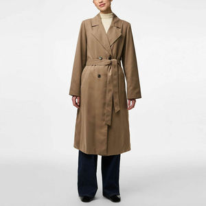 Abrigo Largo de Invierno para Mujer, Hecho a Medida, con Cierre de Botones, Tejido Transpirable y Resistente al Viento, Unisex - Product Image 1