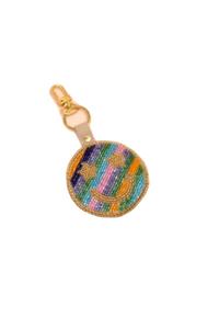 Premium Christmas Beaded Keychain Handcrafted Sequin Seed Bead <b>Key</b> <b>Holder</b> for Wedding Party Gifts - Product Image 6