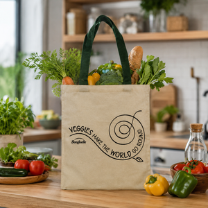 Custom Logo Plain Canvas Shopping Tote <b>Bag</b> | Reusable Durable PVC Grade Cotton Grocery Carry <b>Bag</b> for Export Promotion Daily Use - Product Image 4