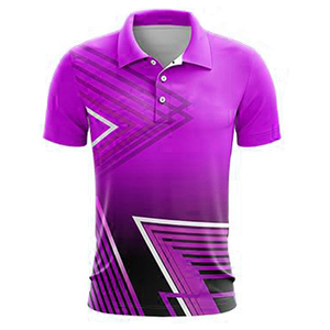 Maillot de cricket professionnel court, respirant, séchage rapide, haute qualité, impression de logo personnalisée, coupe athlétique, couleurs vives sublimées - Product Image 6