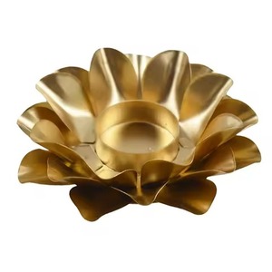 Hot Sale Metal Tealight Candle Holder Diwali Decoration Candle <b>Stand</b> Festive Home Decor - Product Image 1