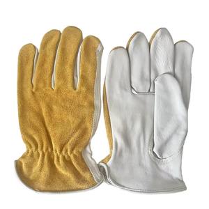 Guantes de Cuero Industriales para Conductor, Resistentes, para Trabajo Pesado, Color Personalizado - Product Image 1