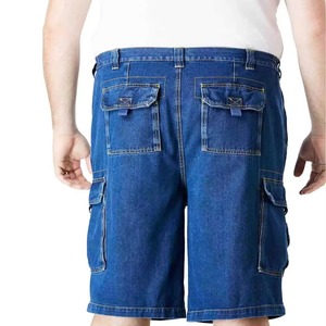 Wholesale Men's Summer Casual Straight <b>Denim</b> Shorts Custom Made OEM High Quality <b>Material</b> Custom Colors Size Logo Breathable - Product Image 3
