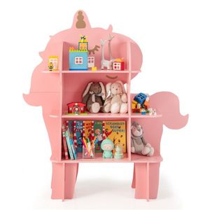 Open Storage Rack in Pink for Kids Other Furniture Category - Product Image 2