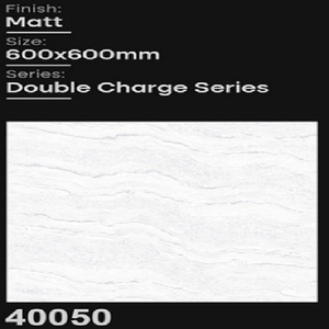 Azulejos de Porcelana Mate de Lujo CLAYTON CERAMIC para Piso y Pared, 600x600mm, Antideslizantes, Resistentes al Ácido, Hechos en Gujarat, India - Product Image 3