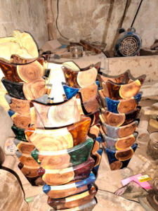 Quemador de Incienso de Resina Epoxi y Madera, Hecho en India, Aromático Árabe, Ecológico, de Alta Calidad, Personalizable, para Uso Religioso - Product Image 6