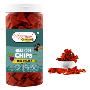 Chips de Betterave Namkeen Saveur Bhel Chaska – Snack Sain, Croustillant et Épicé – Vente en Gros - Product Image 4