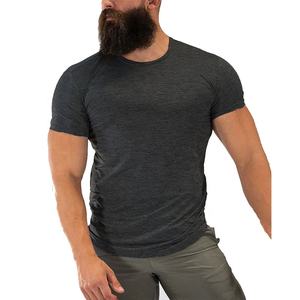 Camiseta de verano Unisex de secado rápido Slim Fit 95% algodón 5% Elastano Casual camiseta en blanco para hombres mujeres diseño de gran tamaño al por mayor - Product Image 3