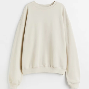 Sudaderas de Invierno para Mujer, Bordadas, de Forro Polar, Cuello Redondo, para Gimnasio, Mezcla de Algodón, Transpirables, Ecológicas, Talla Grande, Servicio OEM - Product Image 1