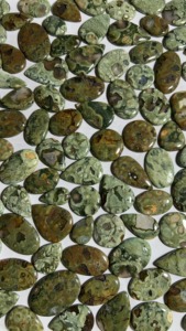 AAA+ Natural Rhyolite Jasper Cabochon Unique Pattern | Loose Gemstone Wholesale Lot for Jewelry Making - Product Image 5