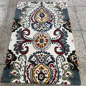 Alfombra KNOT RUG hecha a mano con lana de alta calidad, diseño moderno, ecológica, para sala de estar, habitaciones infantiles, hoteles y oficinas. - Product Image 5