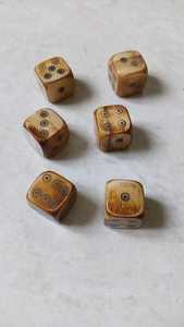 Dés de jeu artisanaux en os, dés longs pour jeux de société à prix de gros - Product Image 6