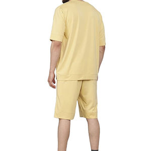 New Arrivals Summer Short <b>Set</b> Casual Customized Men Summer 2 Piece T Shirt Shorts <b>Set</b> Cotton Made Quick Dry Men's Short <b>Set</b> OEM - Product Image 2