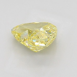 Diamante Suelto en Forma de Corazón de 3.00 Ct, Color Amarillo Intenso, Claridad VS2, Corte Excelente, Certificado, para Joyería de Lujo - Product Image 2
