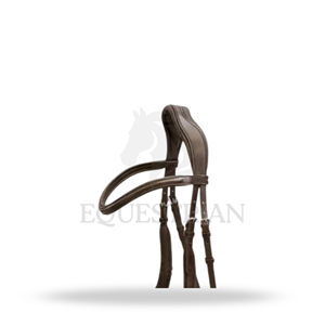 บังเหียนอีควิทัส อัลฟา ขนาดมาตรฐาน สำหรับขี่ม้าแบบอังกฤษ เพื่อความสบายของม้า - Product Image 4