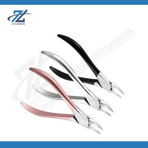 Coupe-cuticules pour ongles incarnés, en acier inoxydable noir de qualité professionnelle, fabriqué au Pakistan - Product Image 5