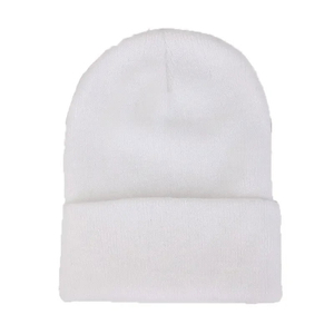 Heavyweight Dense Fabric Winter <b>Beanie</b> Men Warm <b>Fleece</b> Lining Thick Solid Base High Density Elastic Headwear - Product Image 2