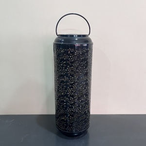 Artisan Design Decorative Iron <b>Moroccan</b> <b>Lantern</b> Home Decoration Black Finish L647 - Product Image 6