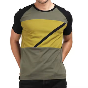 T-shirt en coton pour homme, design uni, vêtements d'été, t-shirt en coton pour homme, confortable pour un usage quotidien, fournisseur de t-shirts en coton pour homme - Product Image 1