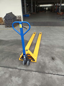 Chariot à palettes manuel durable 540x2500mm capacité de levage 2000 kg ICHIMENS équipement de levage pour transport en entrepôt 100% neuf - Product Image 2