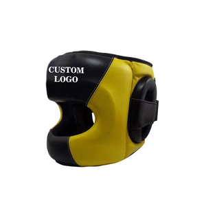 High Quality Custom Logo Leather <b>Head</b> Guard for Boxing and Safety <b>Training</b> Gear Wholesale price cheap rate 2026 - Product Image 6