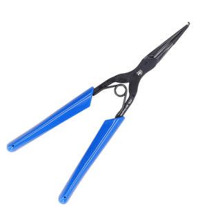 Alicates de punta de aguja Premium de 6 pulgadas, abrazadera de papel, alicates de corte de Punta larga de agarre suave de acero inoxidable resistente de precisión - Product Image 5