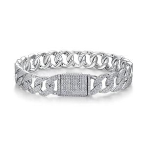 Bracelet Hip Hop Diamanté le Plus Vendu pour un Style Urbain, Idéal pour le Quotidien et la Collection Cadeau, Disponible au Prix Export - Product Image 6