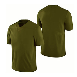 Maillot de sport à col rond pour homme, respirant, à séchage rapide, en polyester, uniforme d'équipe personnalisé, entraînement, performance - Product Image 1