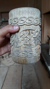 เครื่องหอมธูปไม้สักงานแฮนด์เมดนานาชาติจาก Shree Radhey SRI-005W แบบชนบท - Product Image 3