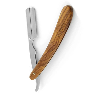 Navaja de Afeitar Plegable para Barba, Herramienta de Barbero, Depilación Masculina, Afeitadora Manual de Seguridad de Hoja Recta - Product Image 3