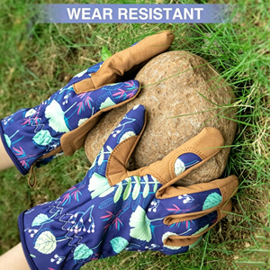 Factory Made Breathable Flowers Sublimation <b>Gardening</b> Gloves Comfortable for Adults Good Quality Hand Safety <b>Gardening</b> Gloves - Product Image 6